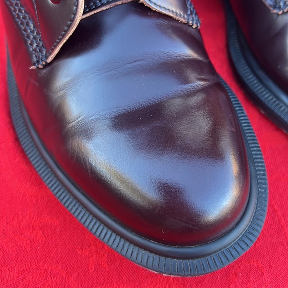 🏴 Dr. Martens Cordovan MIE Vintage 1460 Leather Boots UK 7 - Picture 11 of 17